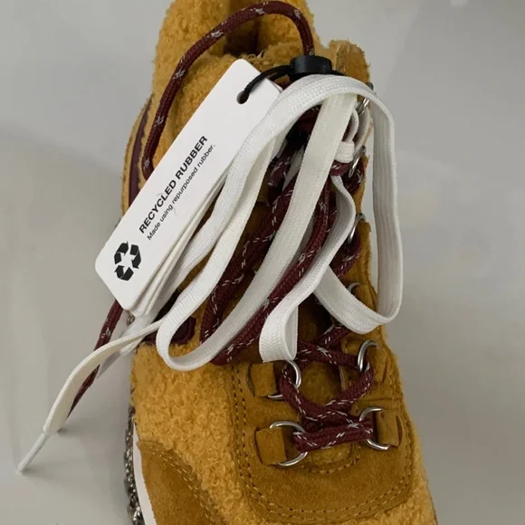 Rag & Bone | Retro Hiker Faux Shearling High Top Sneakers EU 38.5 US 8-8.5 NWT - Picture 11 of 12